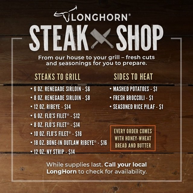 LongHorn menu